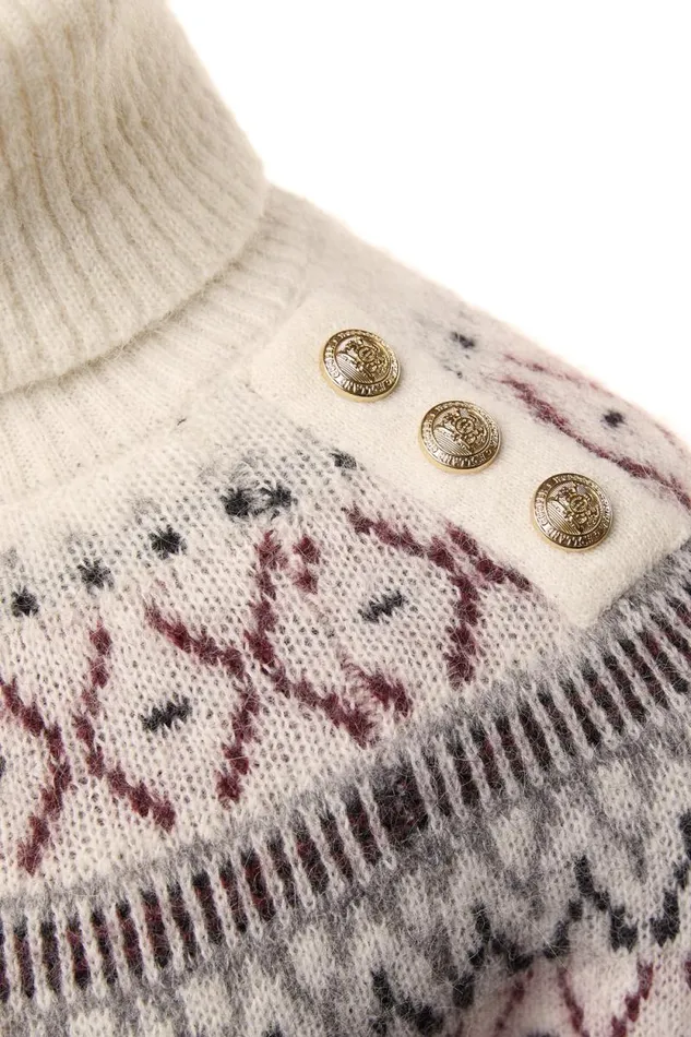 Women Fairisle Knit Cream Holland Cooper Knitwear Women Fairisle Knit Cream Holland Cooper Knitwear