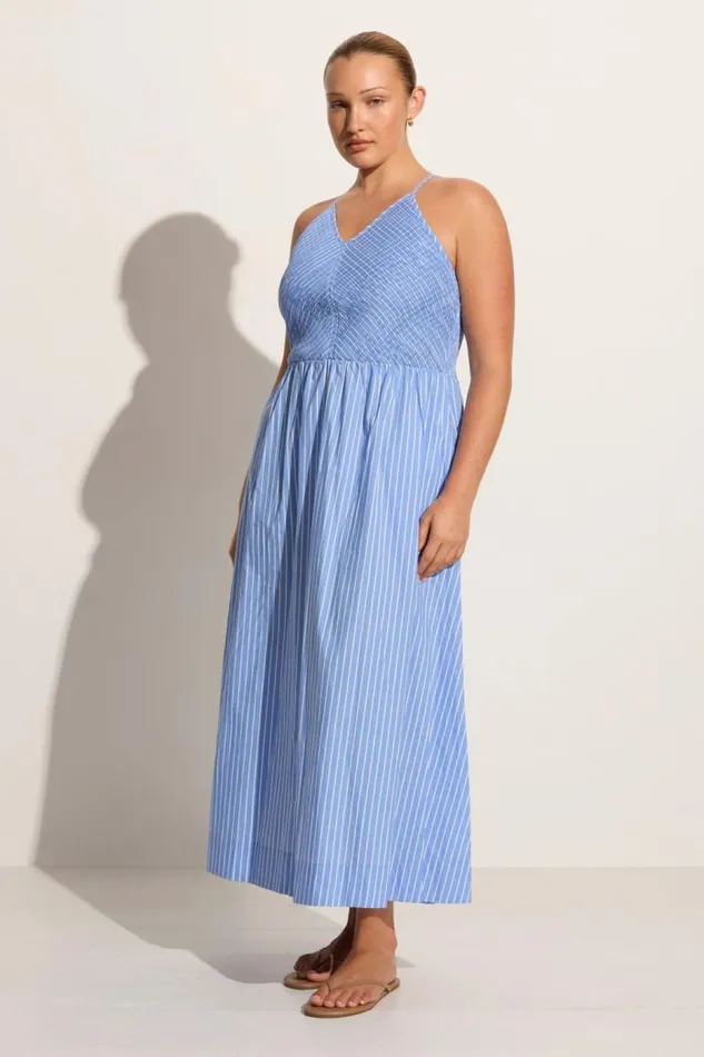 Women Faithfull The Brand Dresses Camera Midi Dress Baratti Stripe