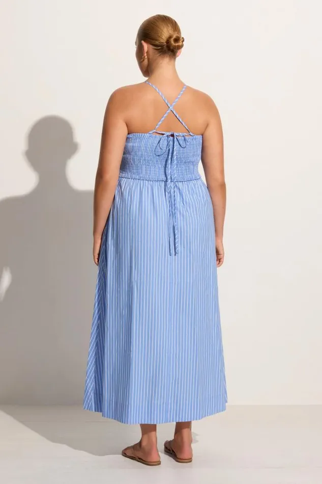 Women Faithfull The Brand Dresses Camera Midi Dress Baratti Stripe