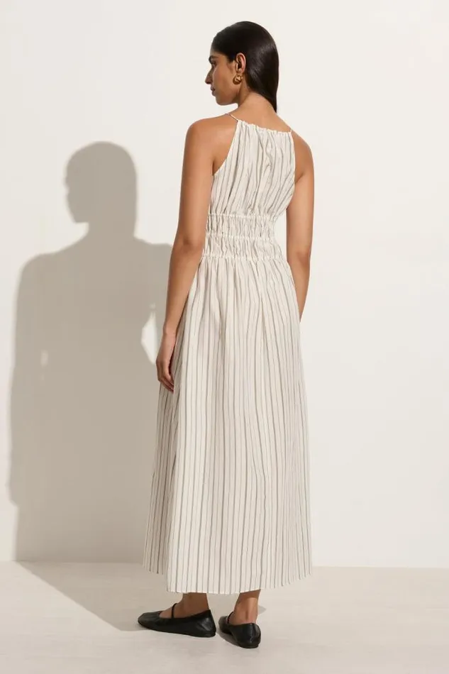 Women Faithfull The Brand Dresses Carinna Midi Dress Trieste Stripe