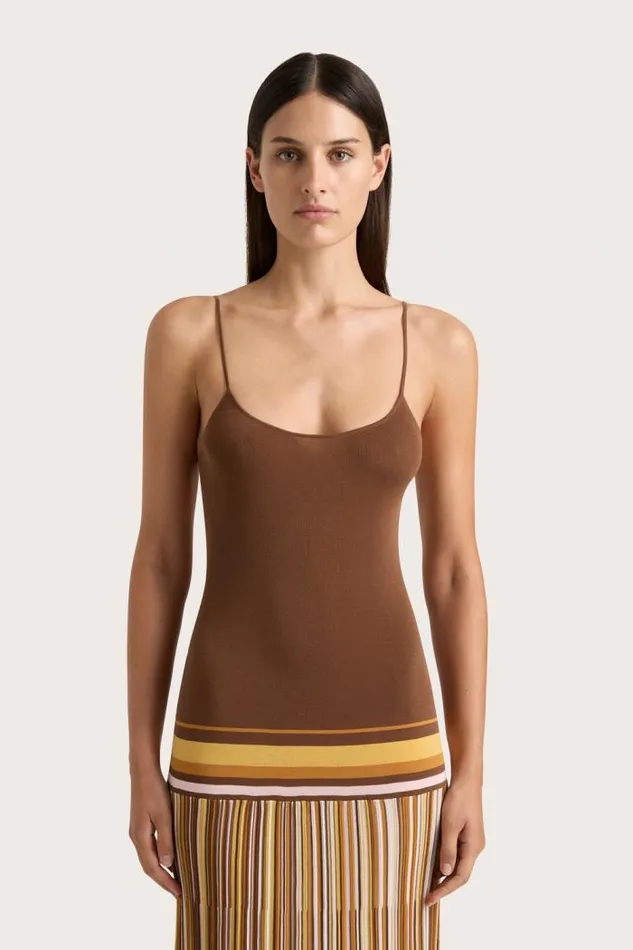 Women Faithfull The Brand Dresses Citara Maxi Dress Cocoa