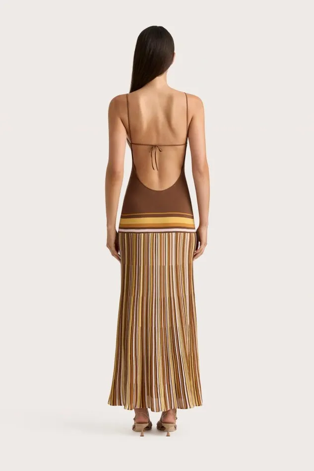 Women Faithfull The Brand Dresses Citara Maxi Dress Cocoa