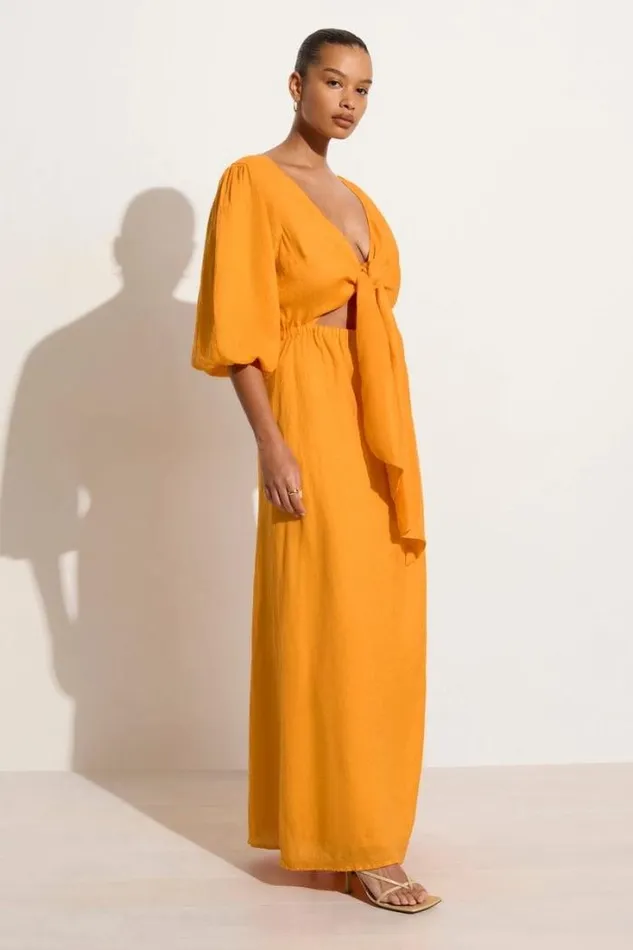 Women Faithfull The Brand Dresses La Mia Maxi Dress Tuscan Sun 8211 Final Sale