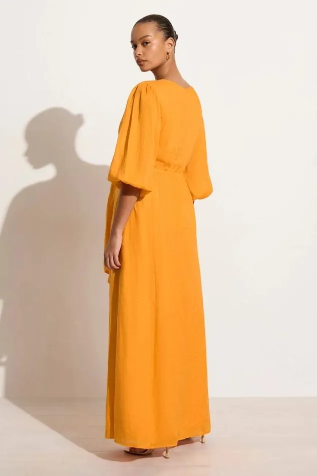 Women Faithfull The Brand Dresses La Mia Maxi Dress Tuscan Sun 8211 Final Sale