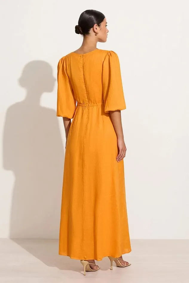 Women Faithfull The Brand Dresses La Mia Maxi Dress Tuscan Sun 8211 Final Sale