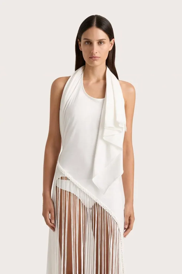 Women Faithfull The Brand Dresses Maceio Maxi Dress White