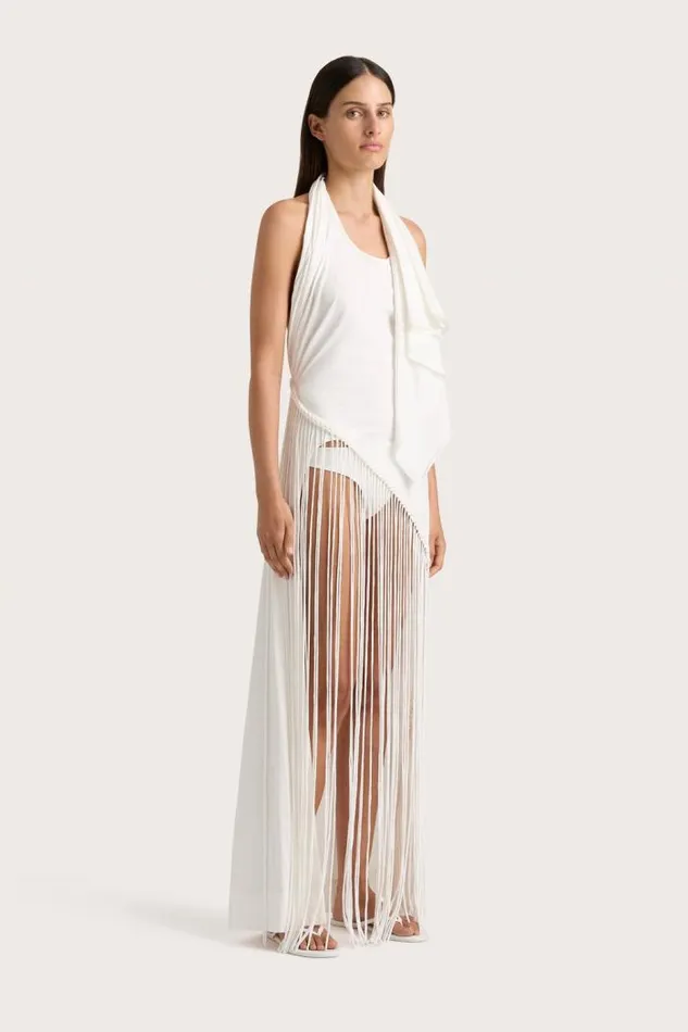 Women Faithfull The Brand Dresses Maceio Maxi Dress White