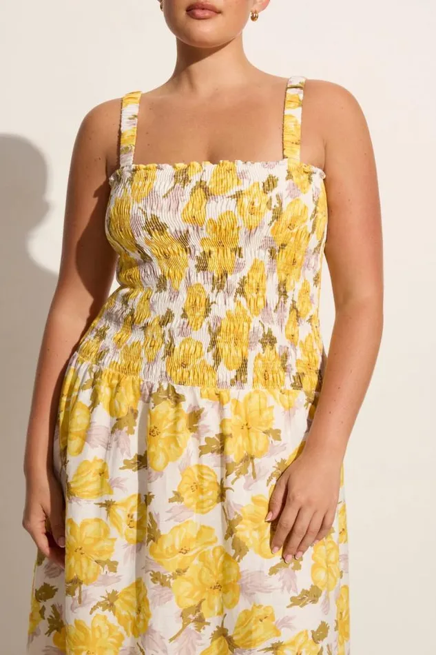 Women Faithfull The Brand Dresses Messina Midi Dress Isadora Floral