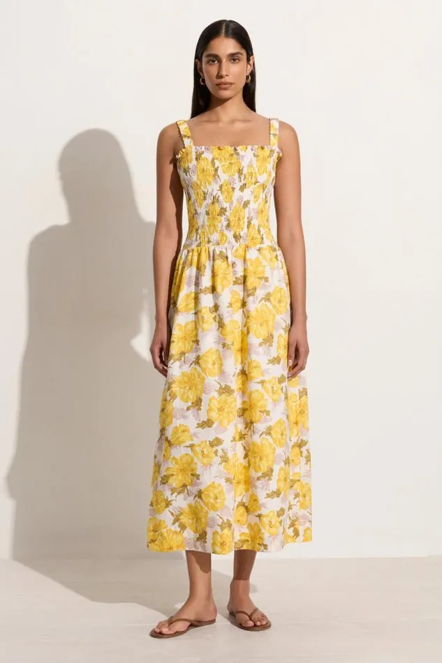 Women Faithfull The Brand Dresses Messina Midi Dress Isadora Floral