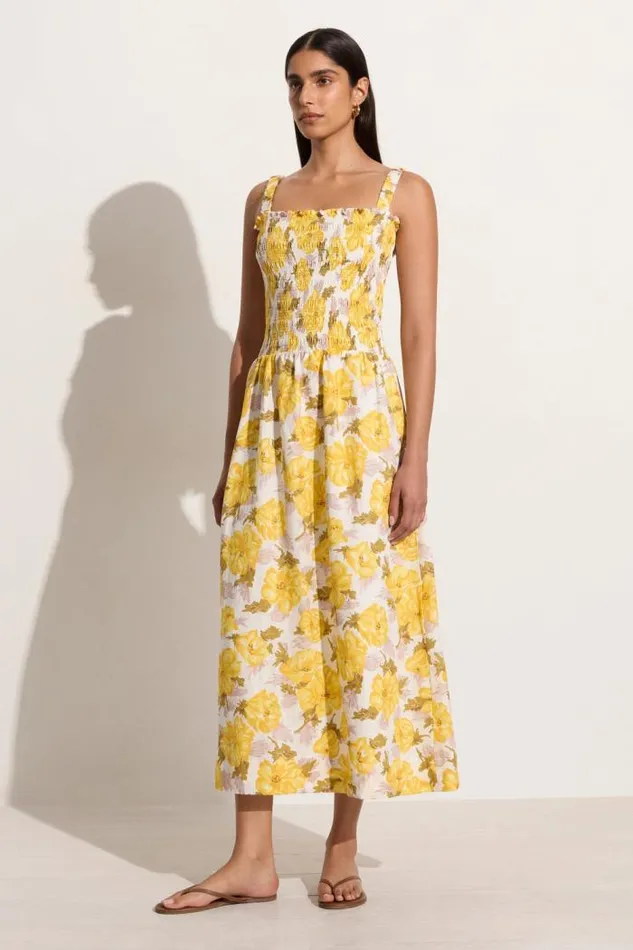 Women Faithfull The Brand Dresses Messina Midi Dress Isadora Floral