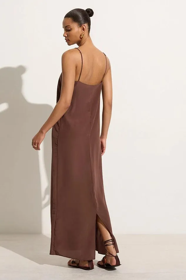 Women Faithfull The Brand Dresses Muni Maxi Dress Tobacco