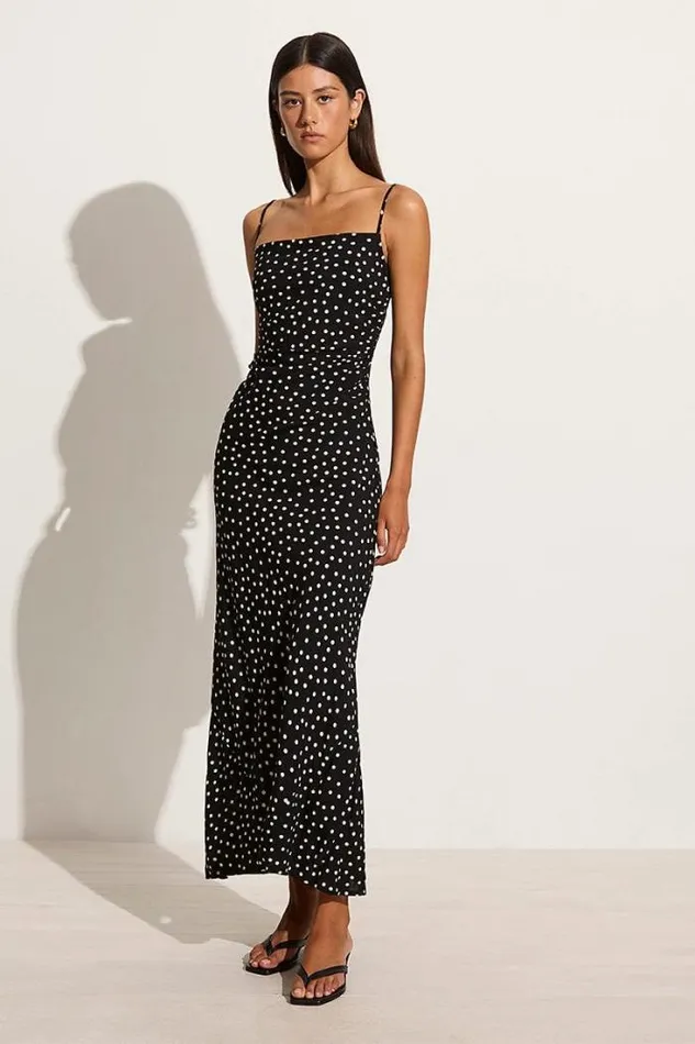 Women Faithfull The Brand Dresses Rosas Midi Dress Formosa Spot
