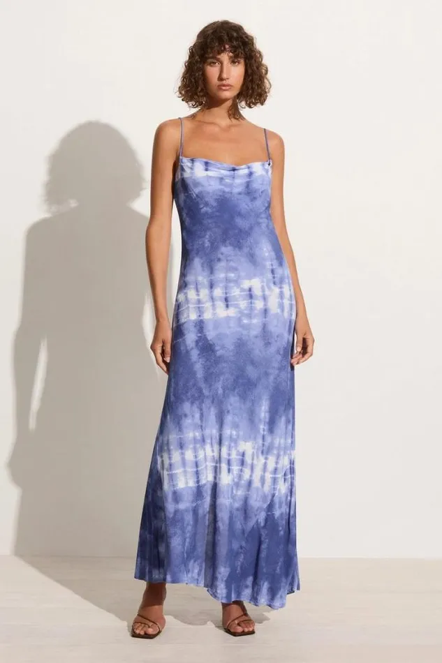 Women Faithfull The Brand Dresses Sisudo Maxi Dress Ceira Slate