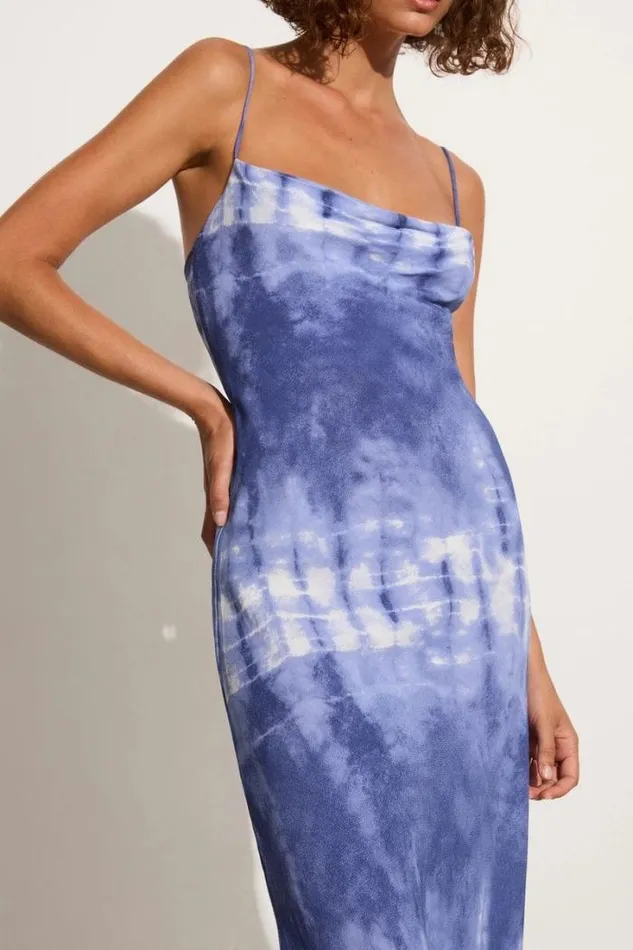 Women Faithfull The Brand Dresses Sisudo Maxi Dress Ceira Slate