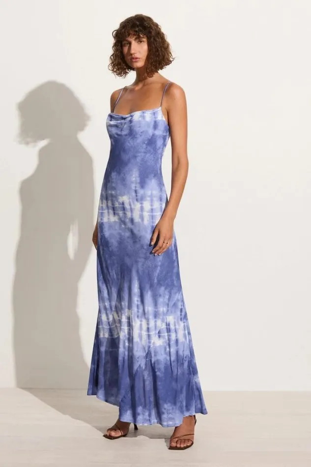 Women Faithfull The Brand Dresses Sisudo Maxi Dress Ceira Slate