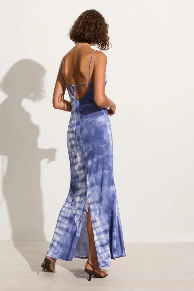 Women Faithfull The Brand Dresses Sisudo Maxi Dress Ceira Slate