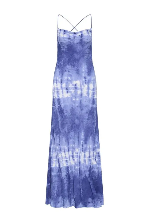 Women Faithfull The Brand Dresses Sisudo Maxi Dress Ceira Slate