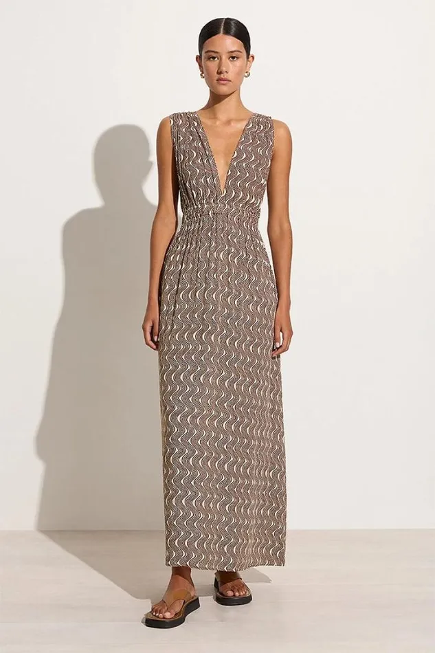 Women Faithfull The Brand Dresses Tropicale Midi Dress Nilo 8211 Final Sale