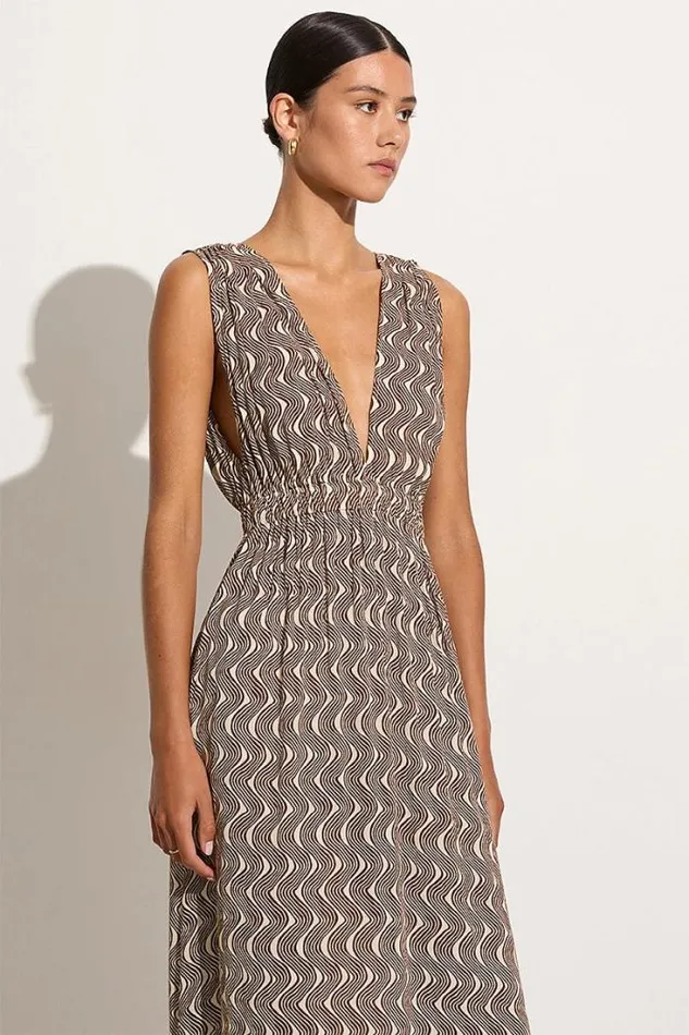Women Faithfull The Brand Dresses Tropicale Midi Dress Nilo 8211 Final Sale