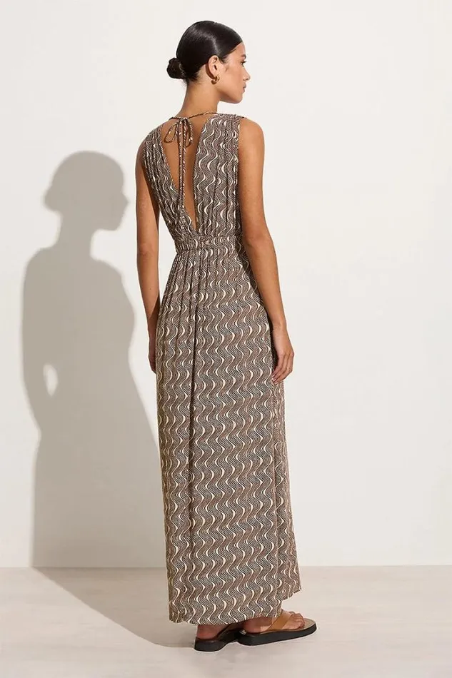 Women Faithfull The Brand Dresses Tropicale Midi Dress Nilo 8211 Final Sale