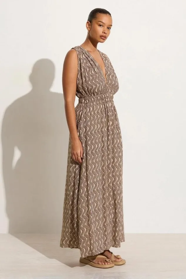 Women Faithfull The Brand Dresses Tropicale Midi Dress Nilo 8211 Final Sale
