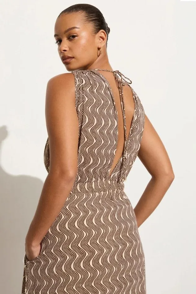 Women Faithfull The Brand Dresses Tropicale Midi Dress Nilo 8211 Final Sale