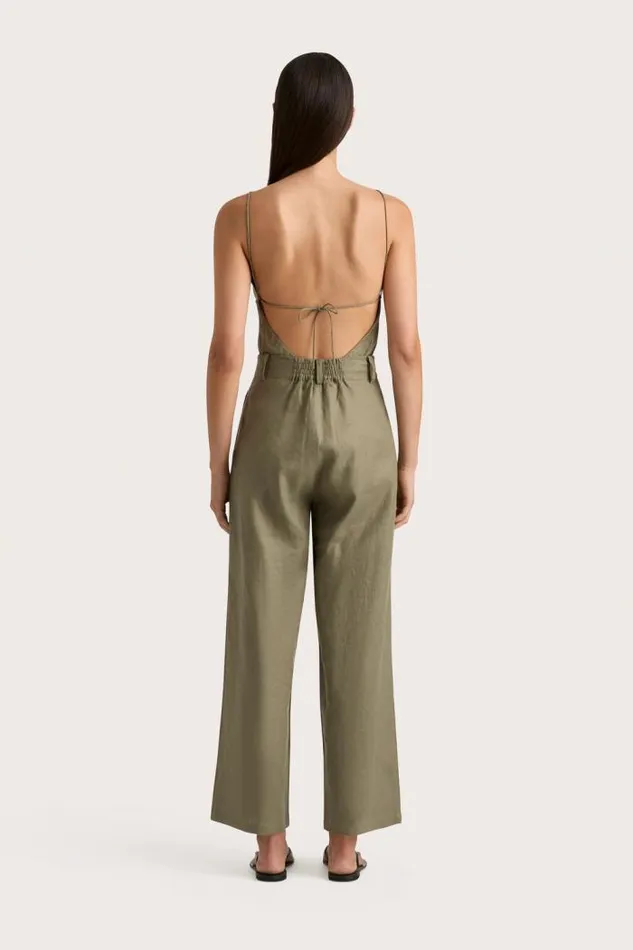Women Faithfull The Brand Pants Ida Pant Khaki