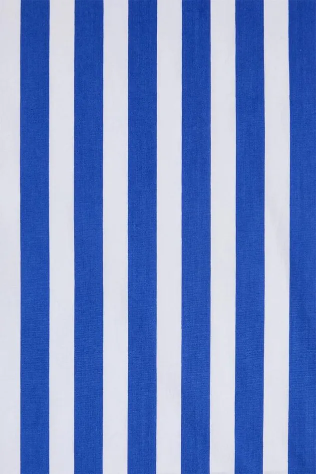 Women Faithfull The Brand Skirts and Shorts Lorenso Short Bayou Stripe Cobalt 8211 Final Sale