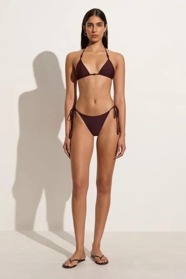 Women Faithfull The Brand Swim Ada Bikini Bottoms Soil