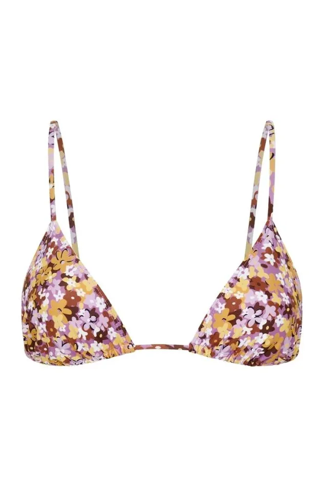 Women Faithfull The Brand Swim Lago Bikini Top Cala Nika Floral 8211 Final Sale