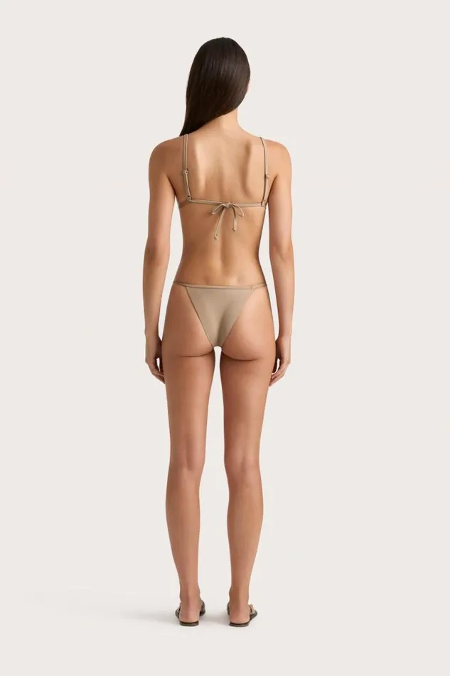 Women Faithfull The Brand Swim Manon Bikini Top Taupe