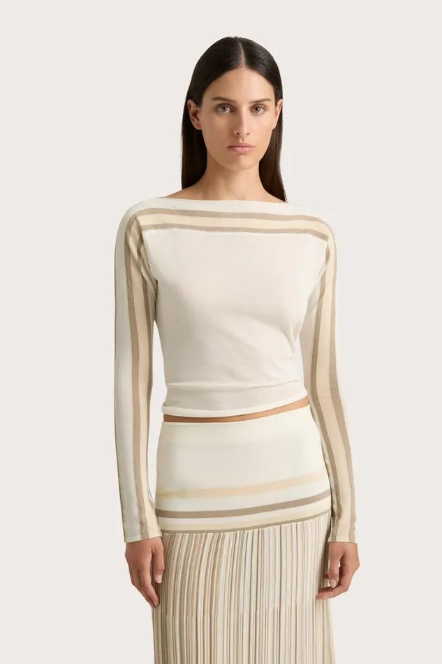 Women Faithfull The Brand Tops Citara Top White