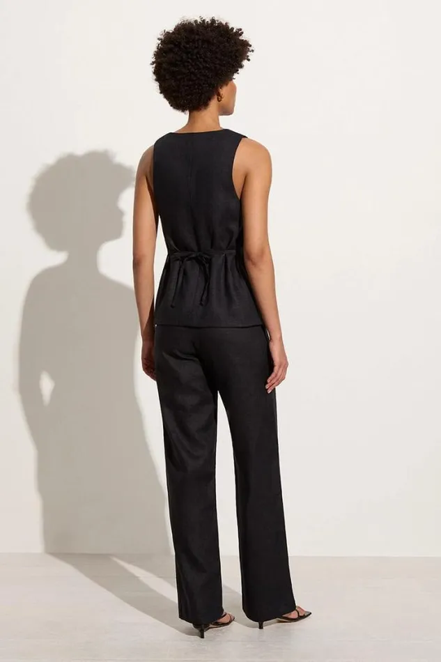 Women Faithfull The Brand Tops Maya Vest Black