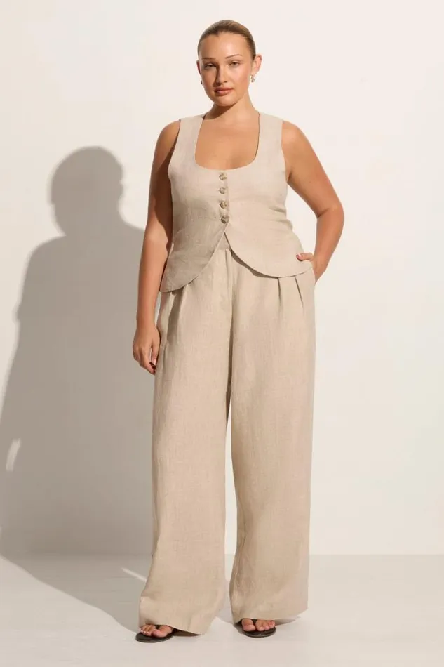 Women Faithfull The Brand Tops Stanze Vest Natural