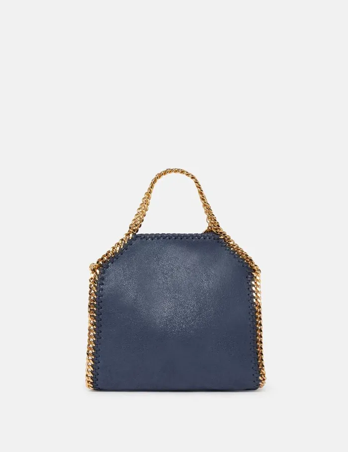 Women Falabella Tiny Tote Bag Indigo Moon Stella McCartney Crossbody Bags