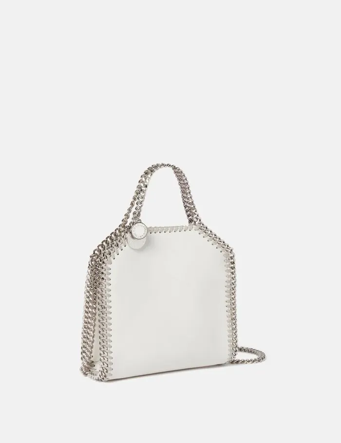 Women Falabella Tiny Tote Bag Magnolia White Stella McCartney TopHandle Bags Women Falabella Tiny Tote Bag Magnolia White Stella McCartney TopHandle Bags