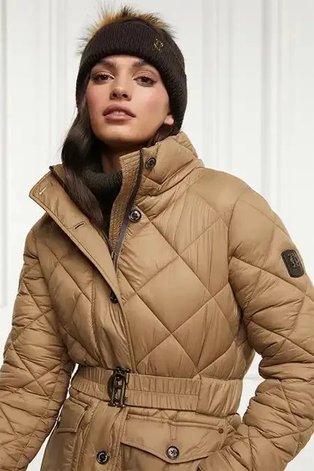 Women Farnham Longline Coat Sand Holland Cooper Coats Women Farnham Longline Coat Sand Holland Cooper Coats