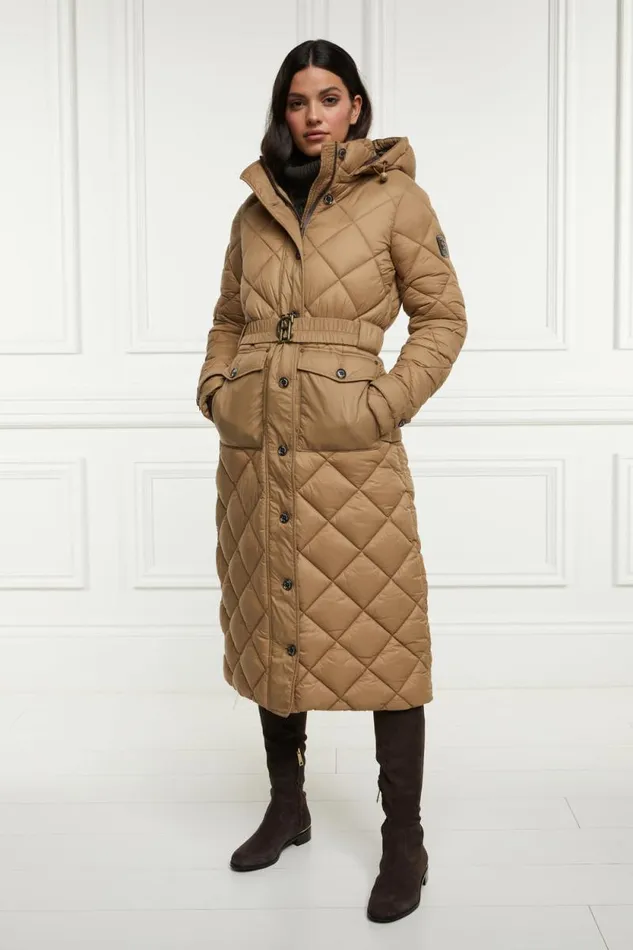 Women Farnham Longline Coat Sand Holland Cooper Coats Women Farnham Longline Coat Sand Holland Cooper Coats