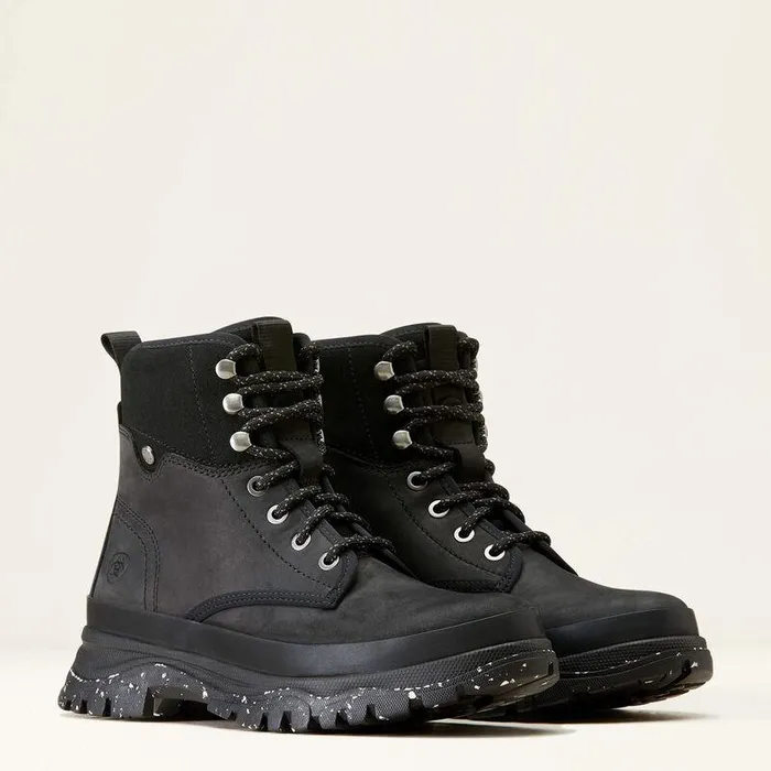 Women Fashion Boots Ariat Moresby Waterproof Boot Oily Distressed Black Women Fashion Boots Ariat Moresby Waterproof Boot Oily Distressed Black
