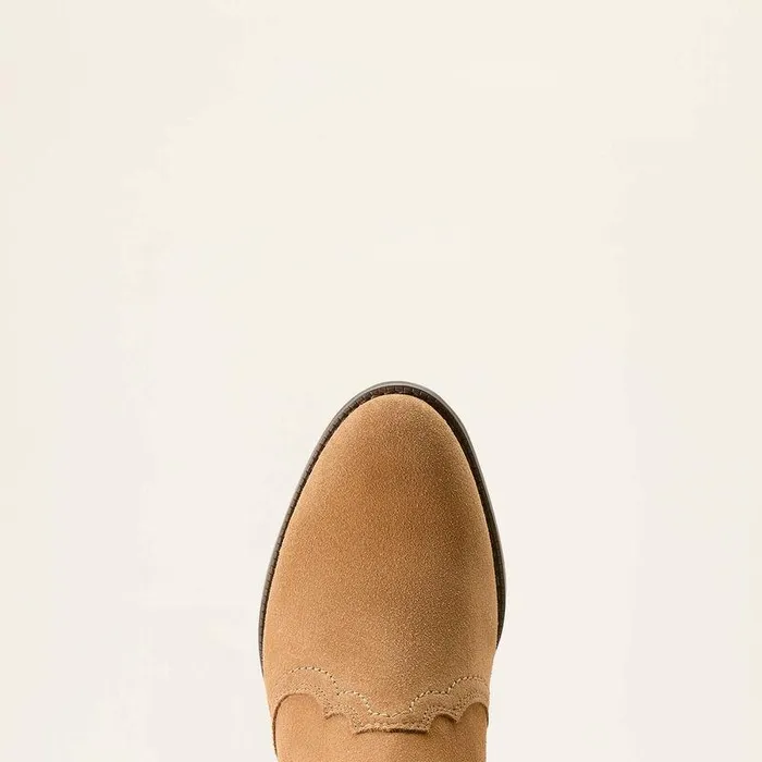 Women Fashion Boots Ariat Tilbury Boot Carmel Suede