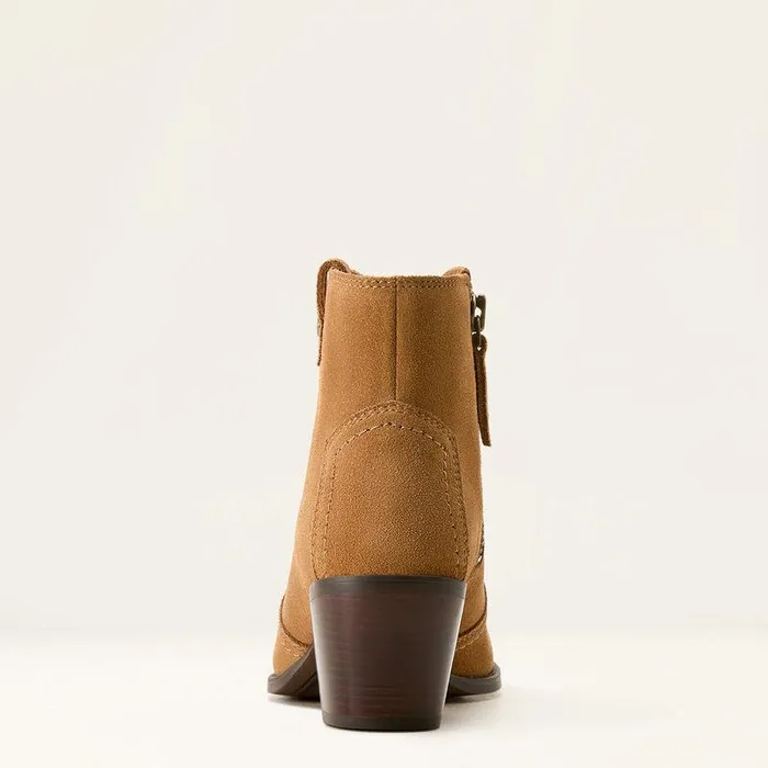 Women Fashion Boots Ariat Tilbury Boot Carmel Suede