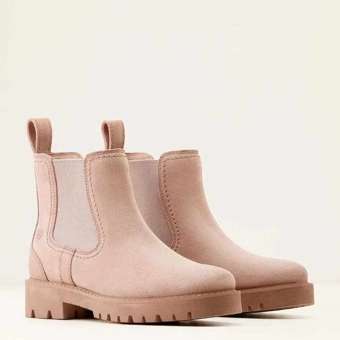 Women Fashion Boots Ariat Wexford Lug Chelsea Boot Dusty Rose Women Fashion Boots Ariat Wexford Lug Chelsea Boot Dusty Rose