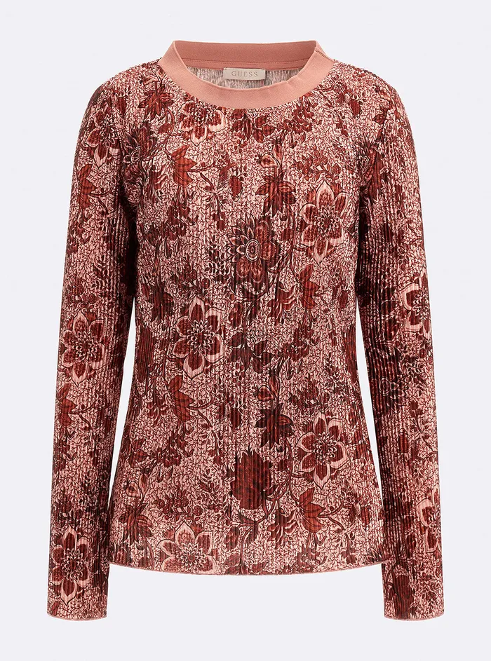 Women Fashion Tops GUESS Spice Floral Billie Top