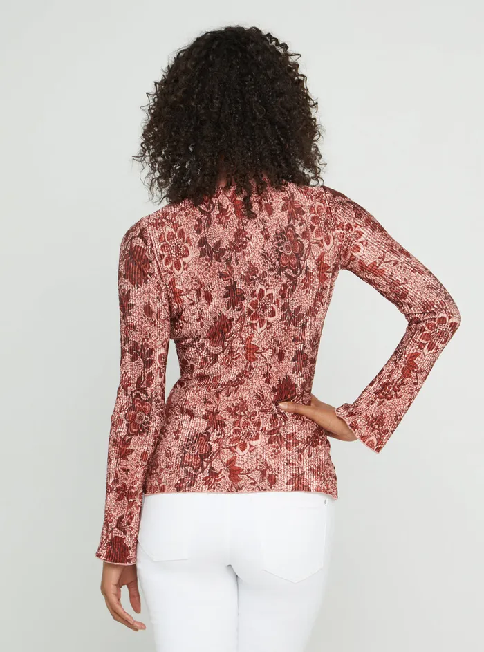 Women Fashion Tops GUESS Spice Floral Billie Top