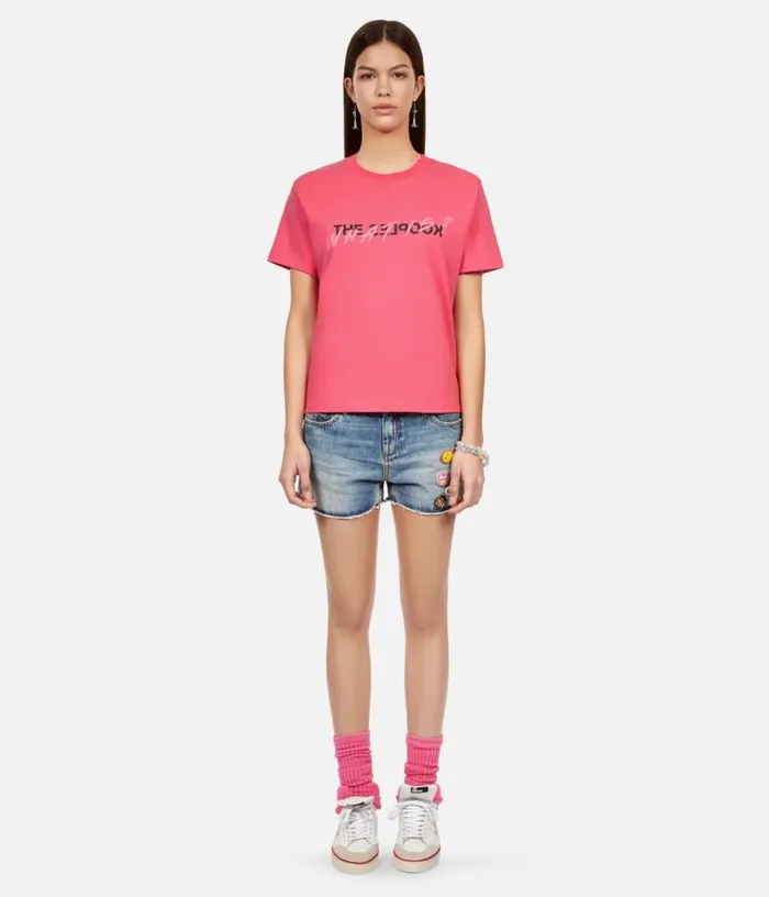 Women Fuchsia What Is Tshirt THE KOOPLES Tshirts