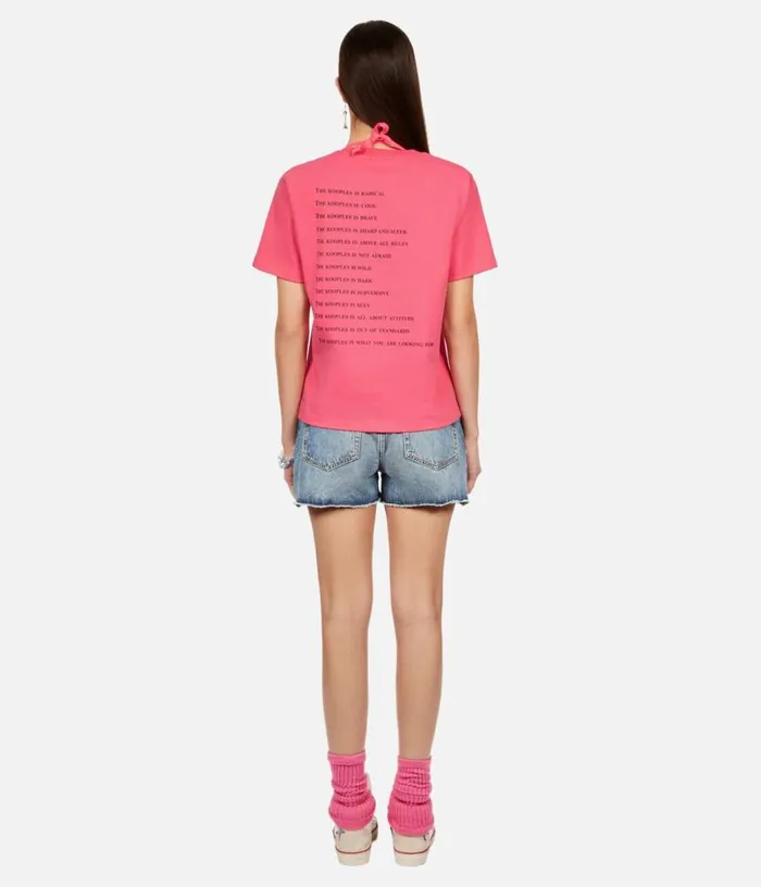 Women Fuchsia What Is Tshirt THE KOOPLES Tshirts
