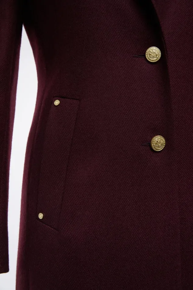 Women Full Length Regency Coat Mulberry Holland Cooper Tailoring