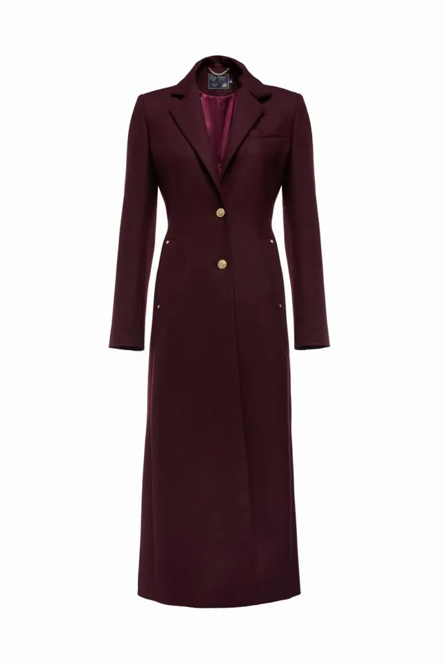 Women Full Length Regency Coat Mulberry Holland Cooper Tailoring