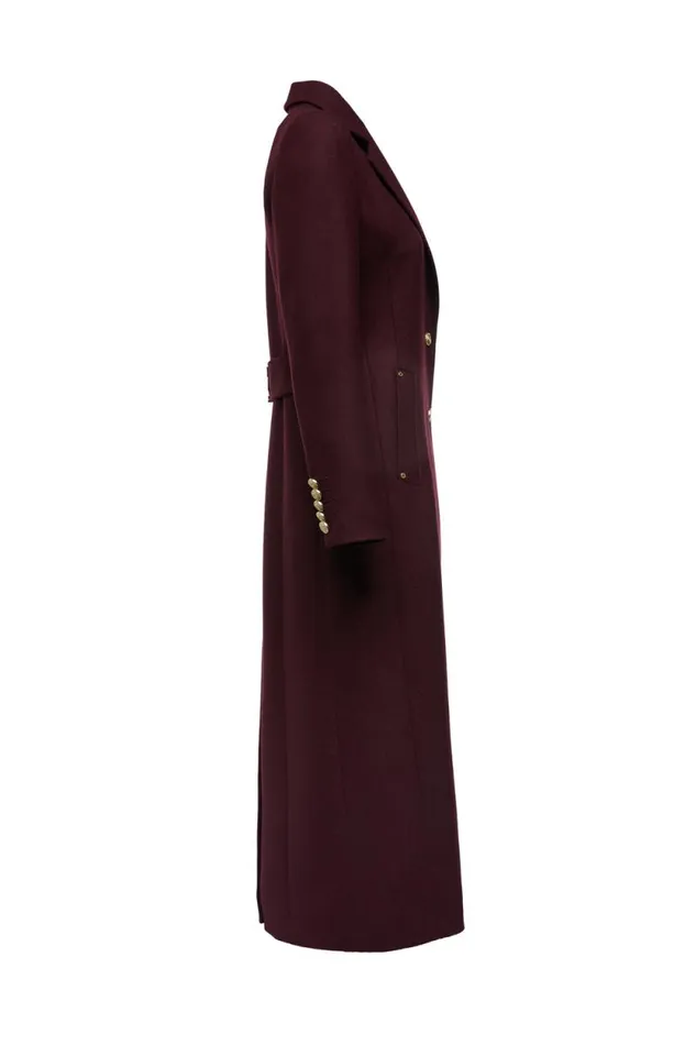Women Full Length Regency Coat Mulberry Holland Cooper Tailoring