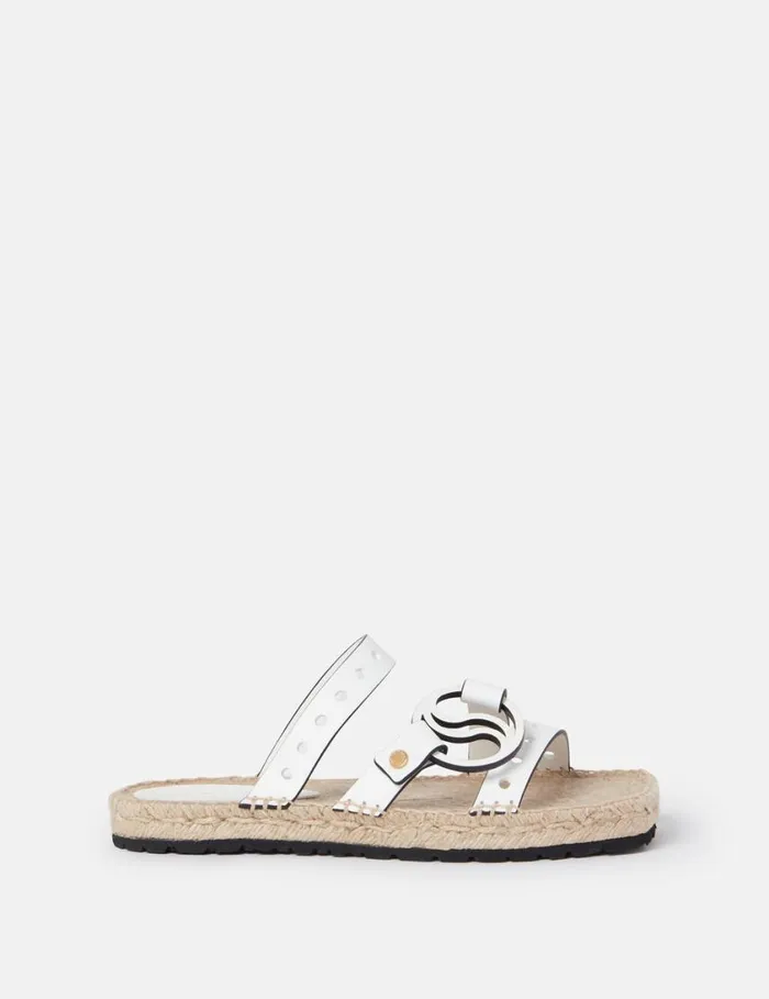 Women Gaia SWave Sandals White Stella McCartney Sandals